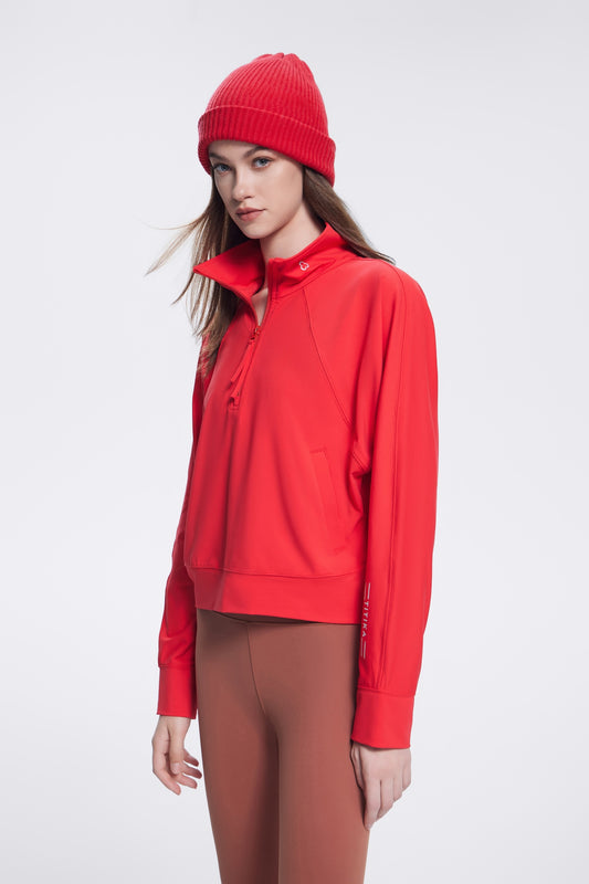 Nina Half Zip Sweater