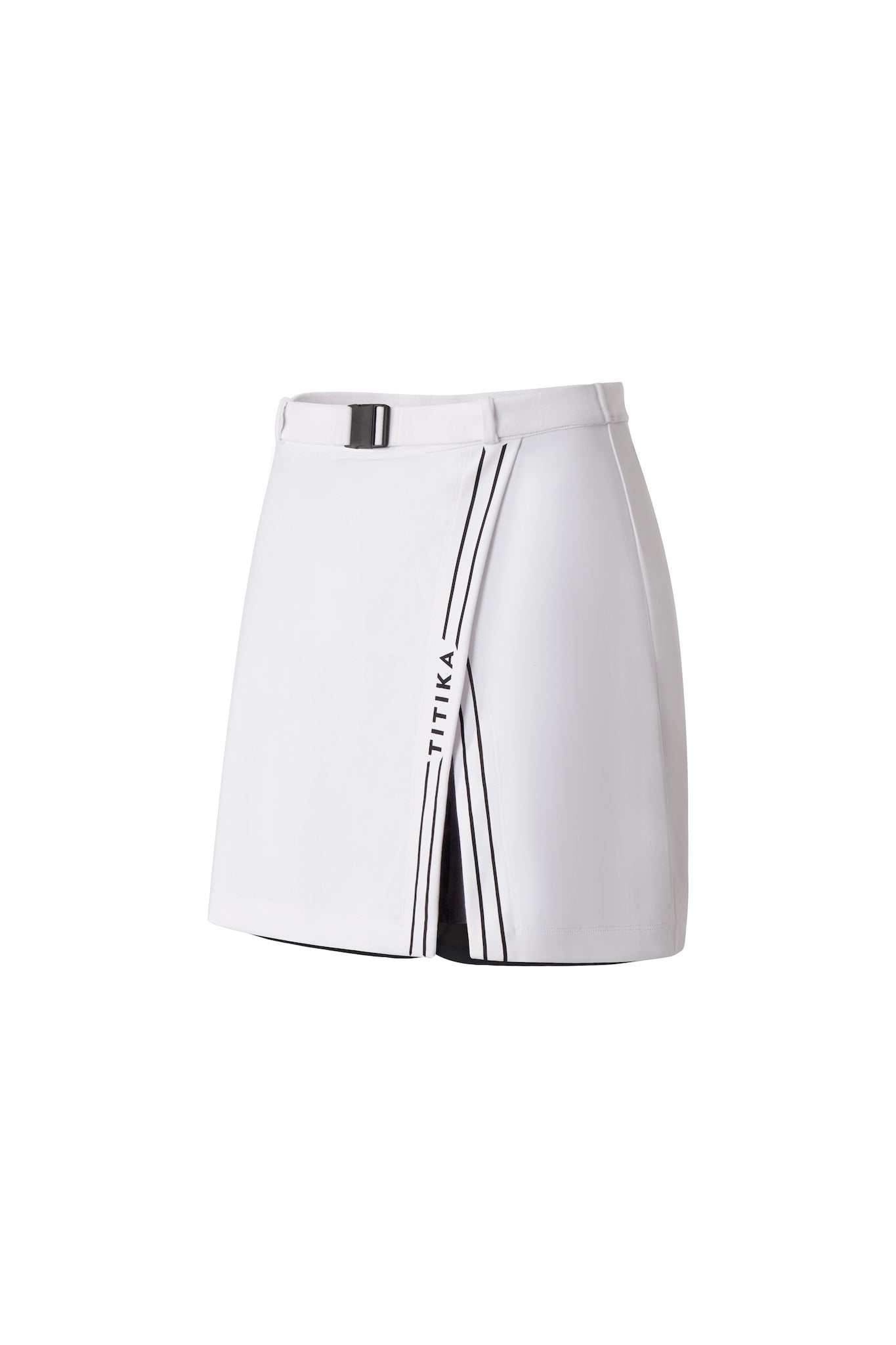 Chic Side Split Tennis Skirt