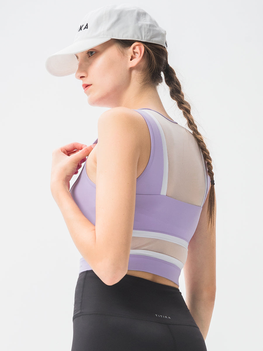 Racer Cropped Top