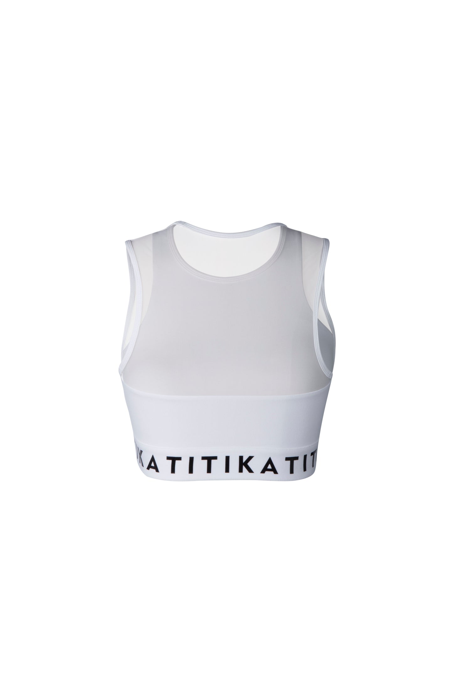 Gatten Medium Impact Bra White