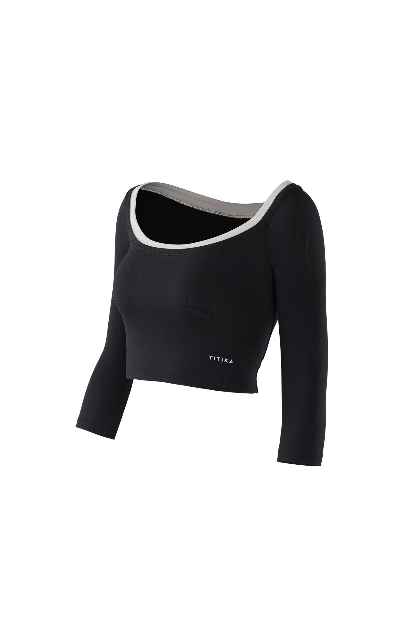 Piano Round Cropped Top